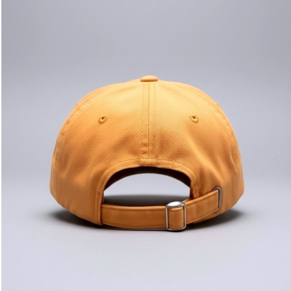 Pelican Brewing Co. Oregon Mustard Yellow Cotton Strapback Cap Baseball Hat NWOT - Picture 2 of 8